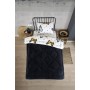 ETE HOMETEX TEK KİŞİLİK LÜX WELSOFT YORGAN KELEBEK ANTRASİT 155X215CM 8696474231929